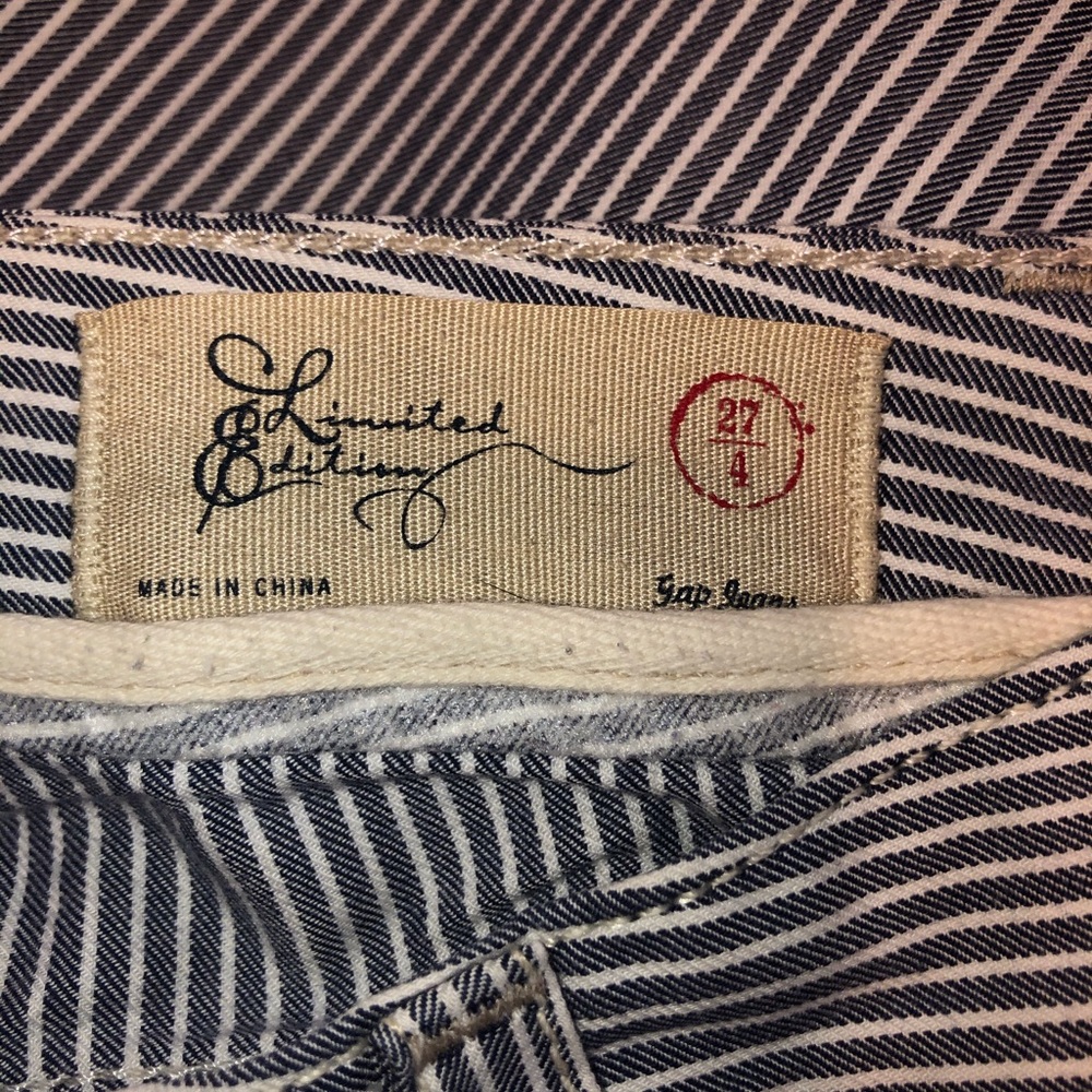 Gap Limited Edition striped lightweight pants